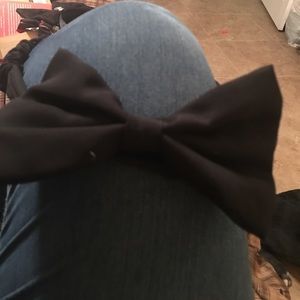 Black bow