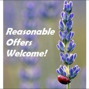 Reasonable offers always welcome