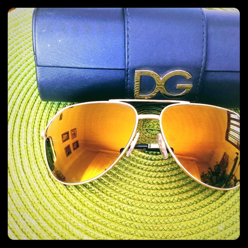 Dolce & Gabbana 24k aviators