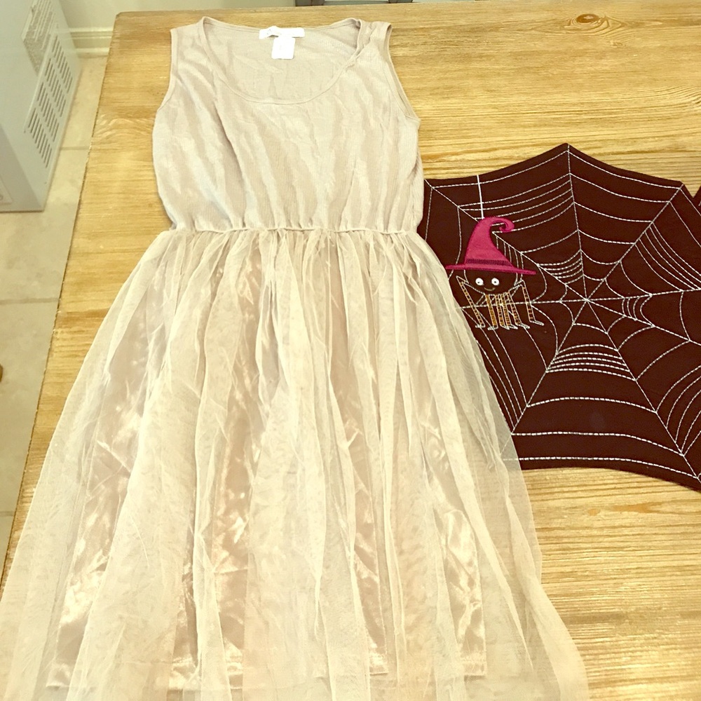 O2 tulle dress