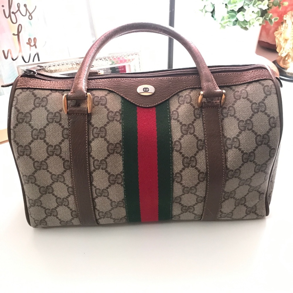 Vintage Authentic Gucci Boston