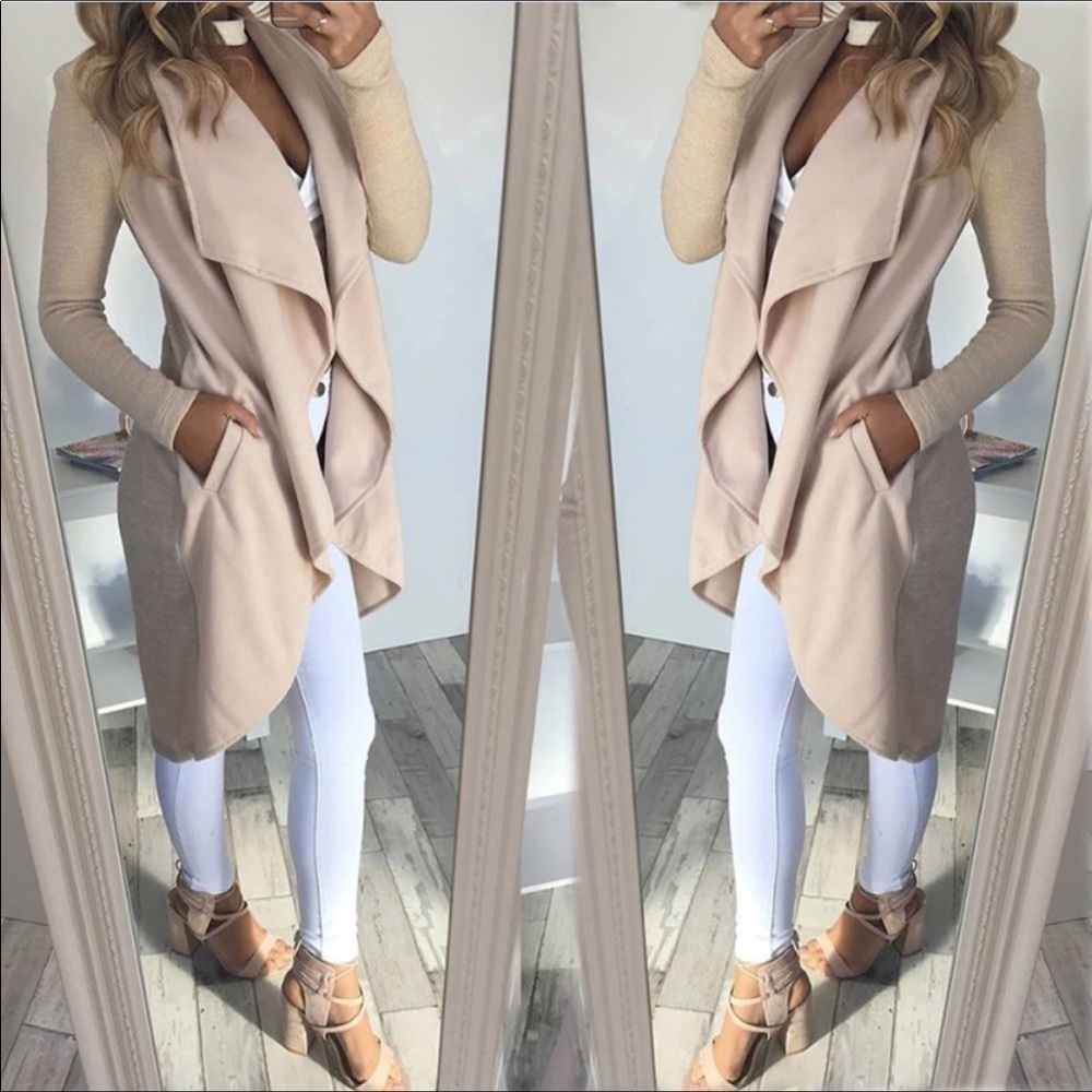 ✨Last one!✨Chic Waterfall Heather Cardigan✨ - Picture 3 of 8