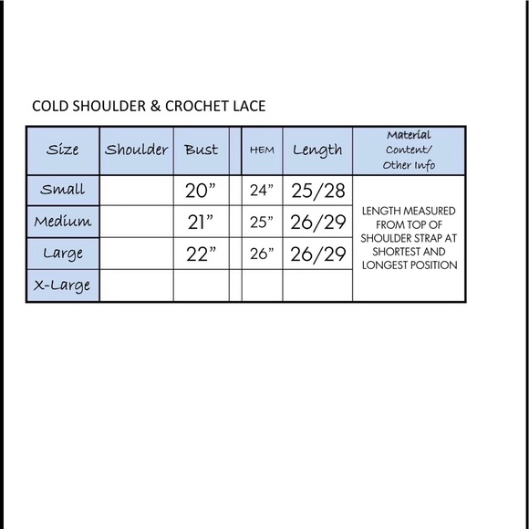 COLD SHOULDER TOP 1 left - Picture 8 of 8