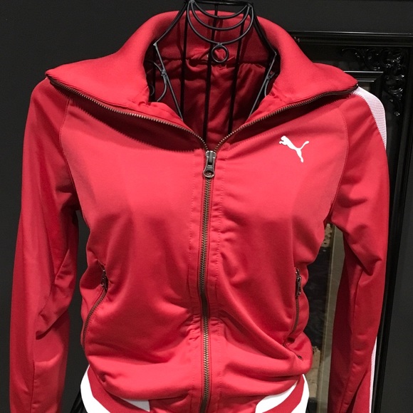 puma red jacket