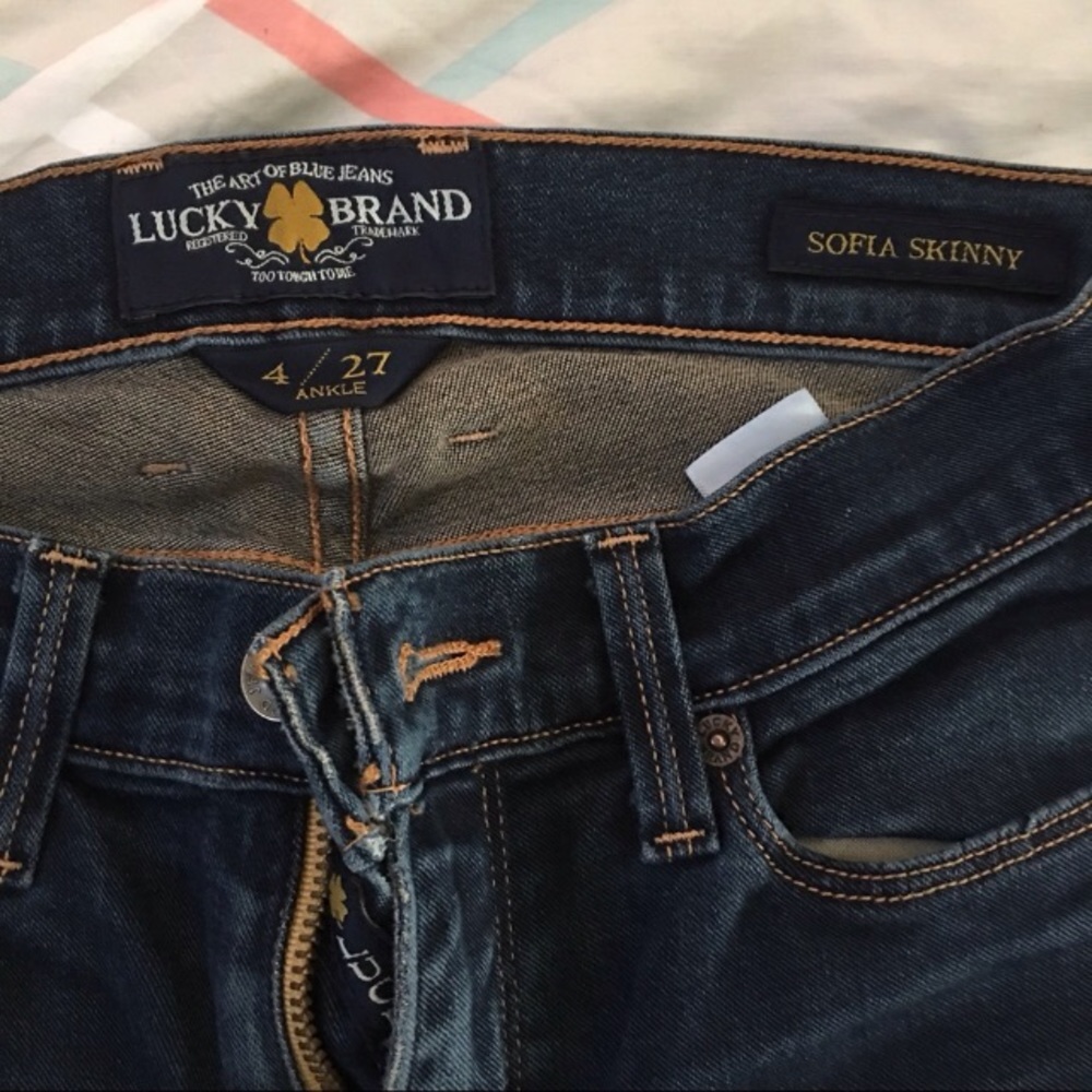 Lucky Brand Sofia skinny jeans