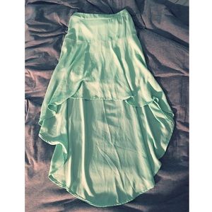 Francesca's Collection Teal Skirt