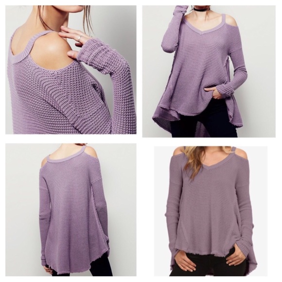 Free People Moonshine Cold Shoulder Tunic.  NWT. - Picture 2 of 4