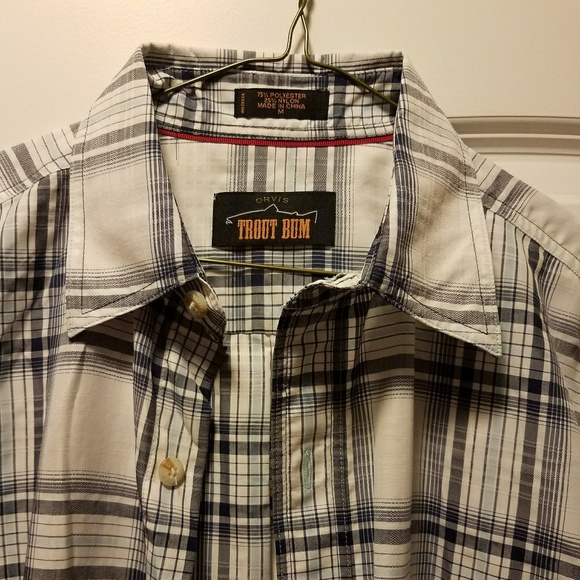 Orvis Trout Bum Short Sleeve Fishing Shirt - Picture 1 of 4