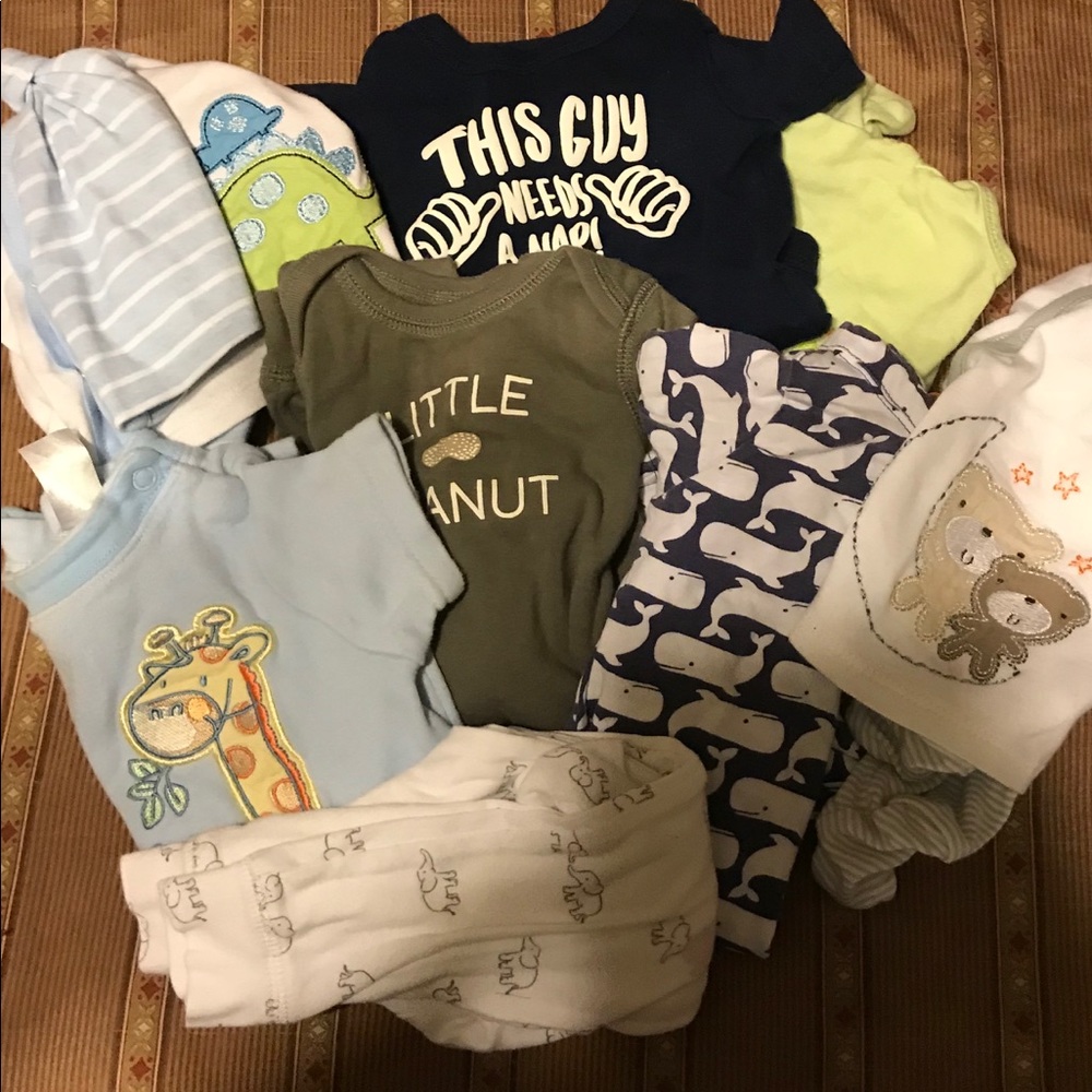 Boy newborn lot