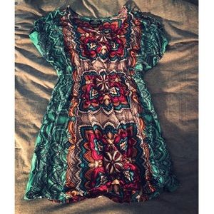 Dillard's Fun Colorful Festive Dress