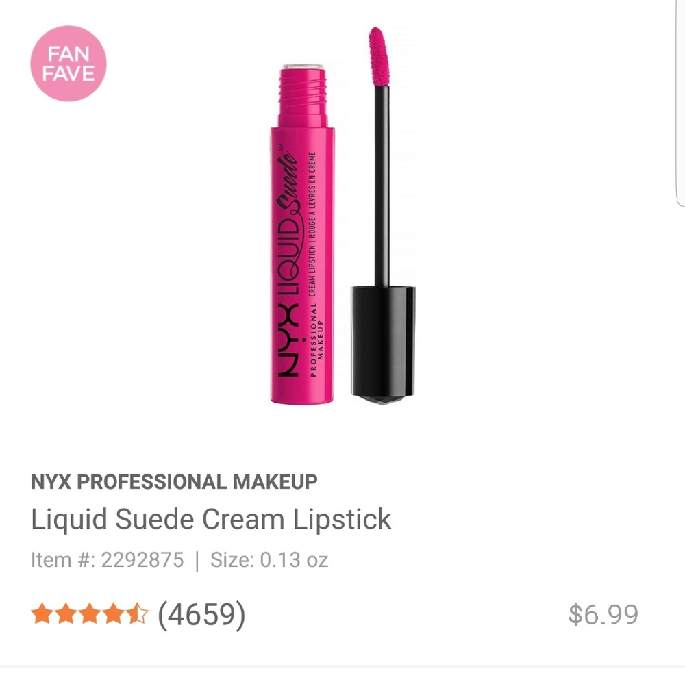 NWT NYX Liquid Suede Lipstick