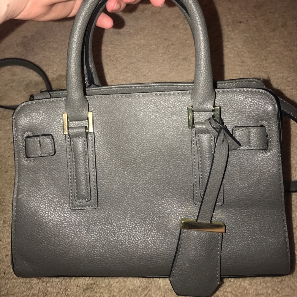 Grey satchel
