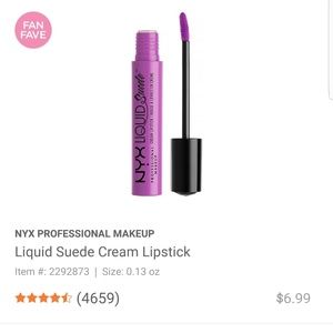 NWT NYX Liquid Suede Lipstick