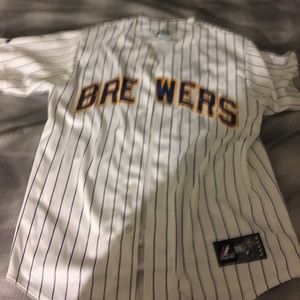 Carlos Gómez brewers jersey