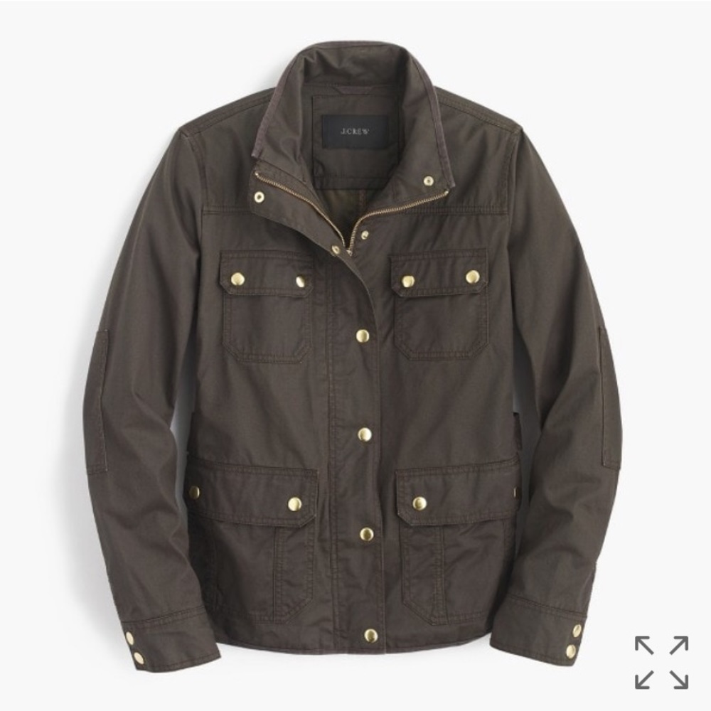 J. Crew Downtown Field Jacket. Utility. Military.