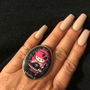 Authentic Tarina Tarantino Hello Kitty Ring
