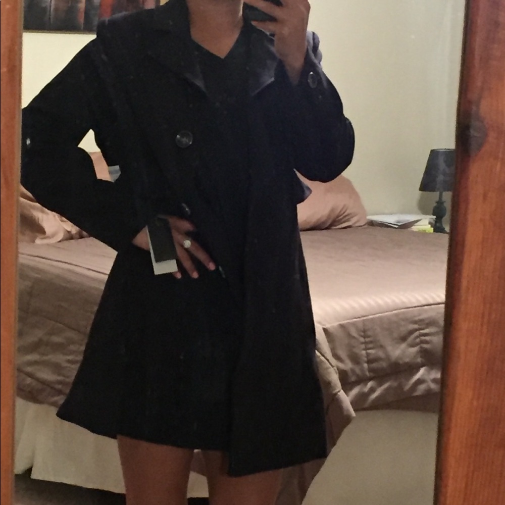 Kenneth Cole single breasted women's trench coat