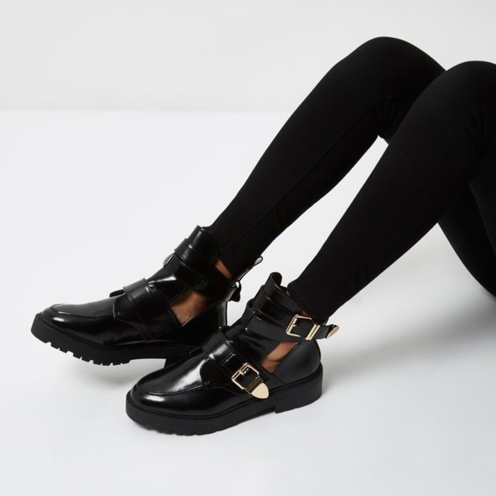 River Island cut out booties