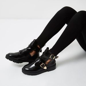 River Island cut out booties