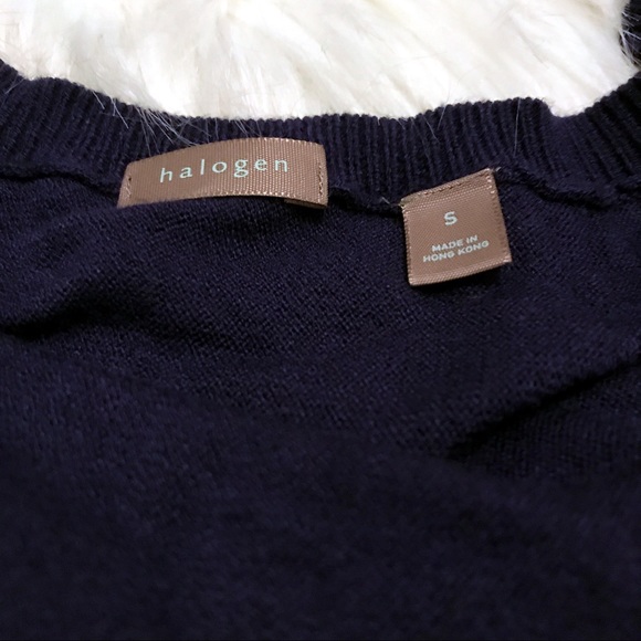 halogen purple sweater tunic mini dress - Picture 5 of 7