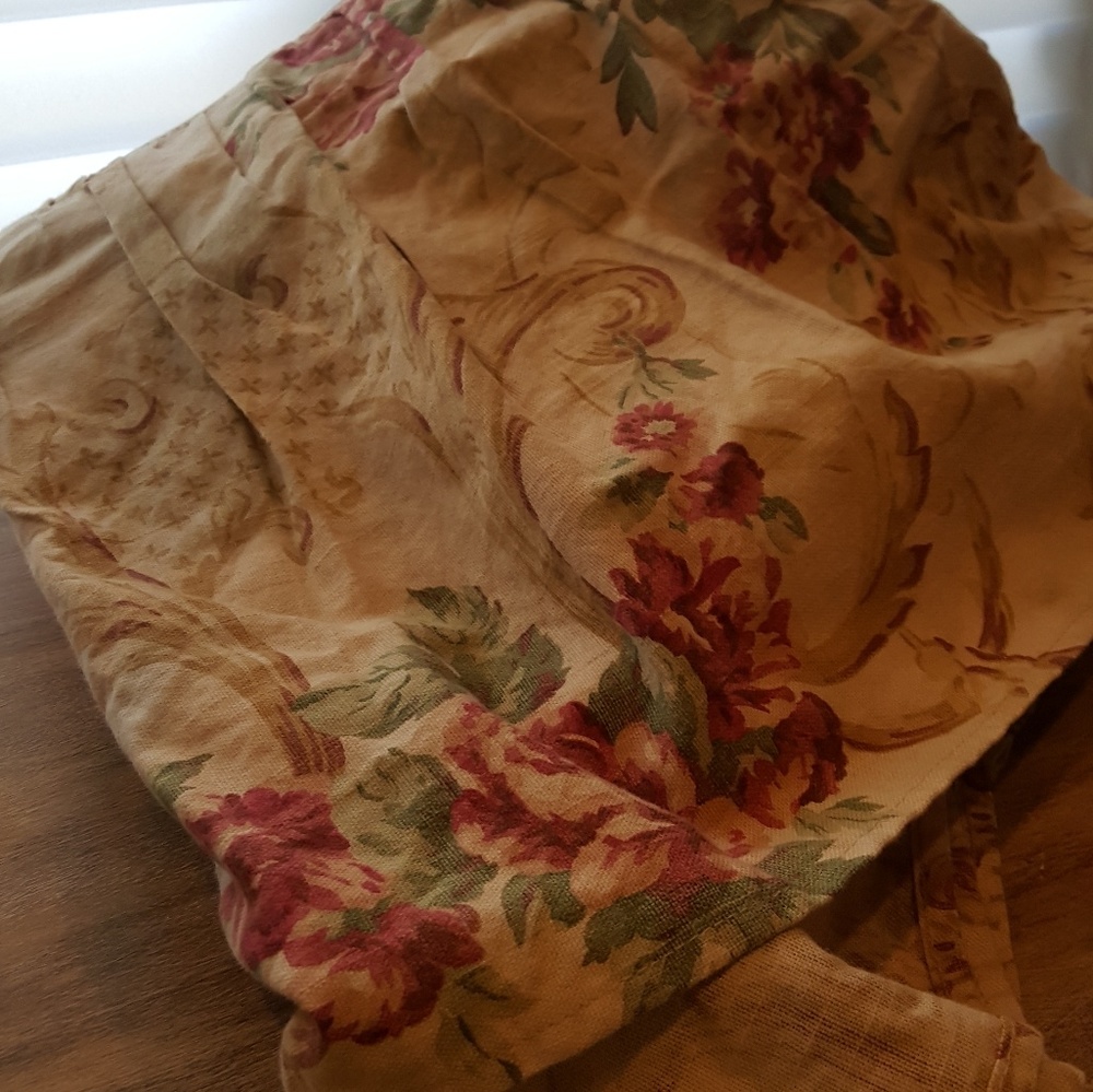 NEW! Vintage Ralph Lauren Queen Bedskirt