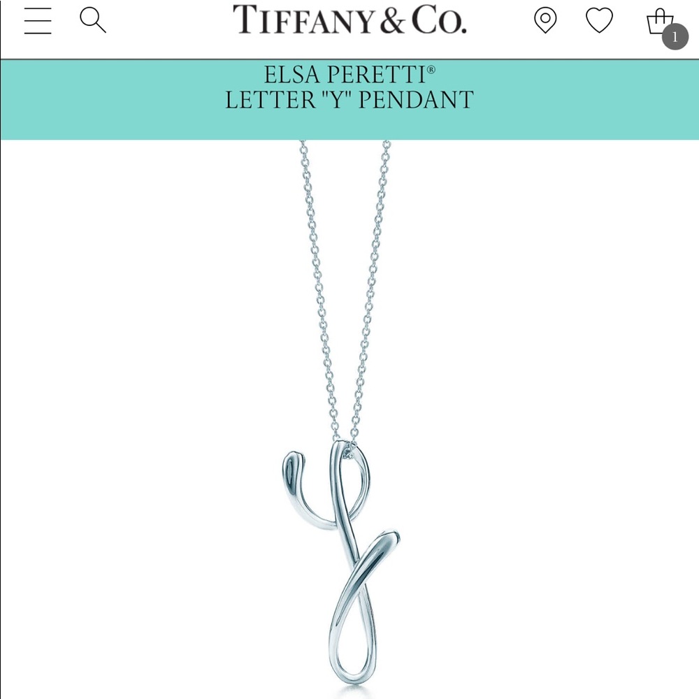 Tiffany Elsa Peretti “Y” Pendant