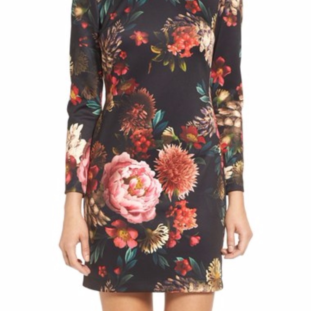 Maia Women's Scuba Floral Dress - size 14