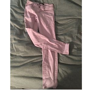 Boutique Skinny Pastel Purple Jeans