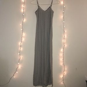 American Apparel Striped Maxi Dress