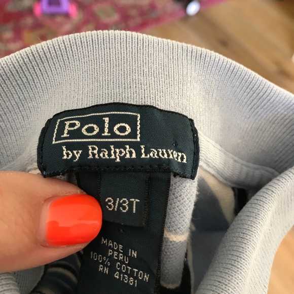 xSOLDx  Polo Ralph Lauren Striped Polo Shirt - Picture 3 of 4