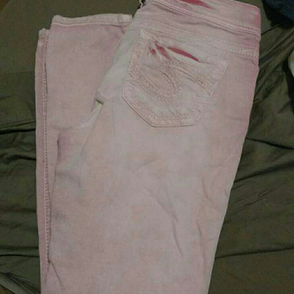 Silver jeans