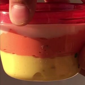 Candy corn iced slime