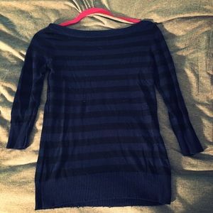 Forever 21 Black & Blue Sweater