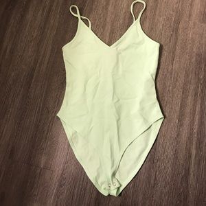 NWT!!!! Forever 21 size small light green bodysuit