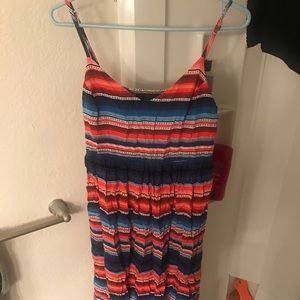 Striped maxi dress
