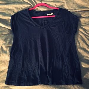 American Eagle Casual Navy V-neck