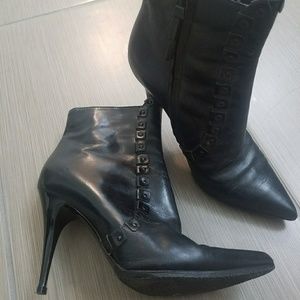 Authentic Burberry Leather Booties