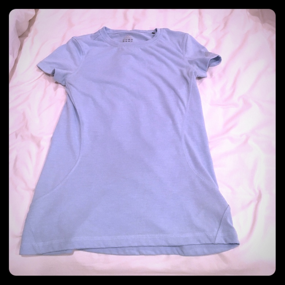 Adidas climalite S athletic top shirt workout as