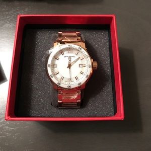 Swiss Legend Women's Blue Geneve Watch - Rose Gold