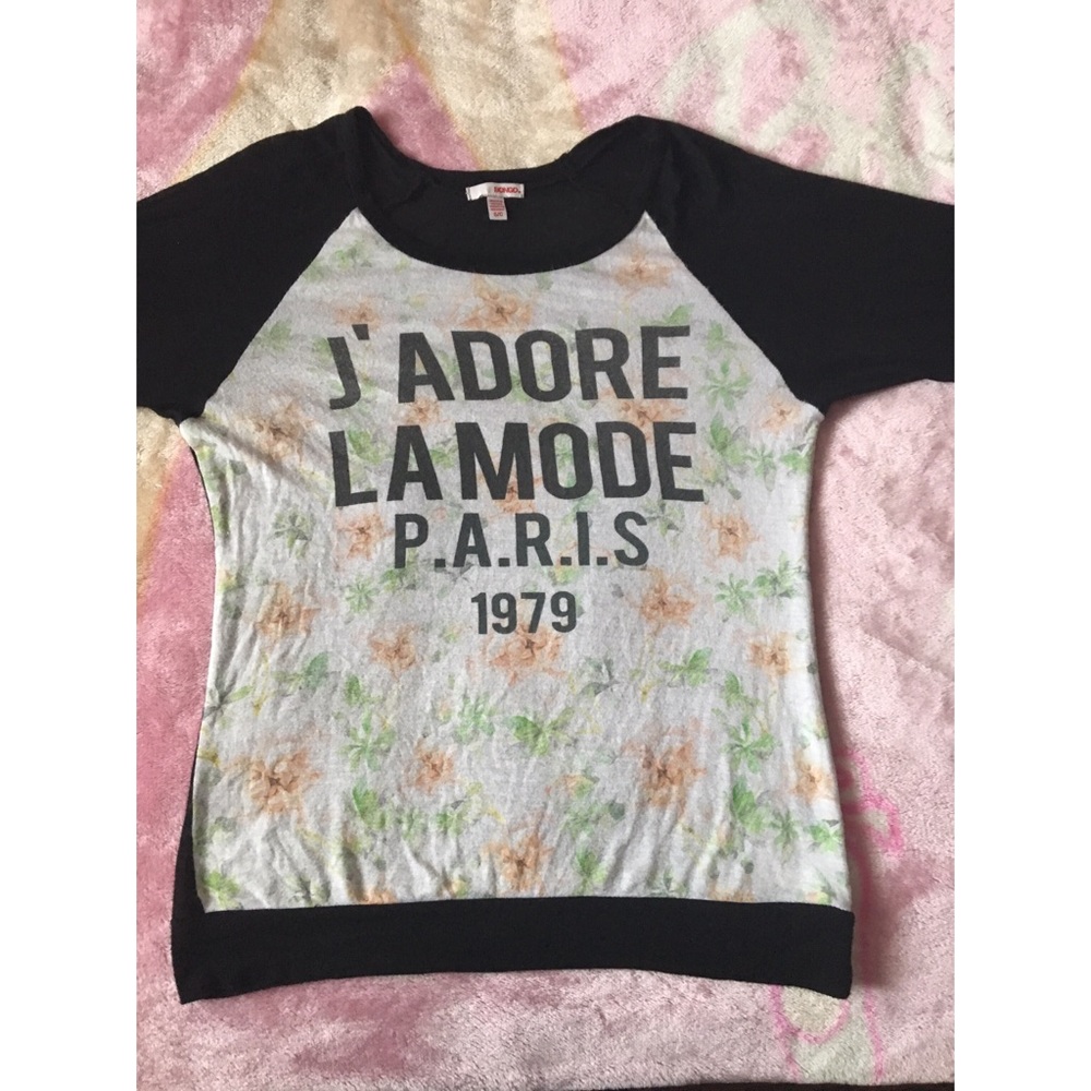 🌺✨ Flower half sleeve tee ✨🌺