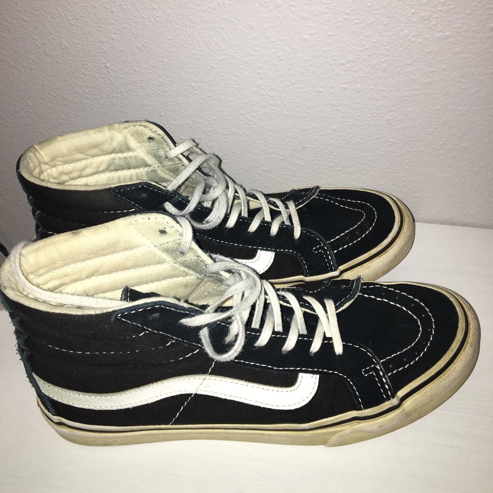 Black High Top Vans