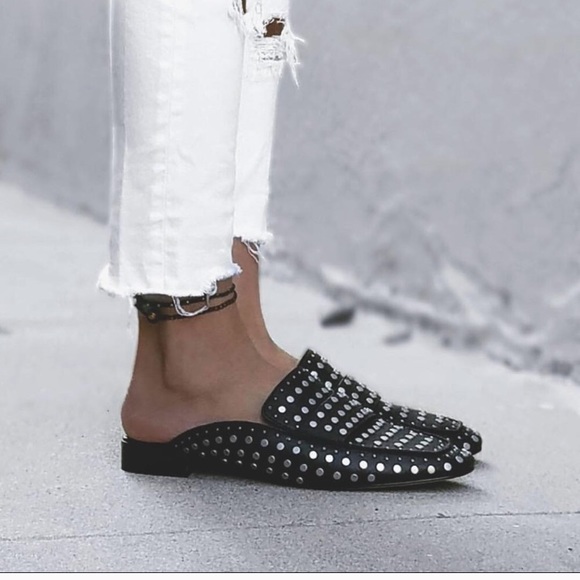 dolce vita studded mules