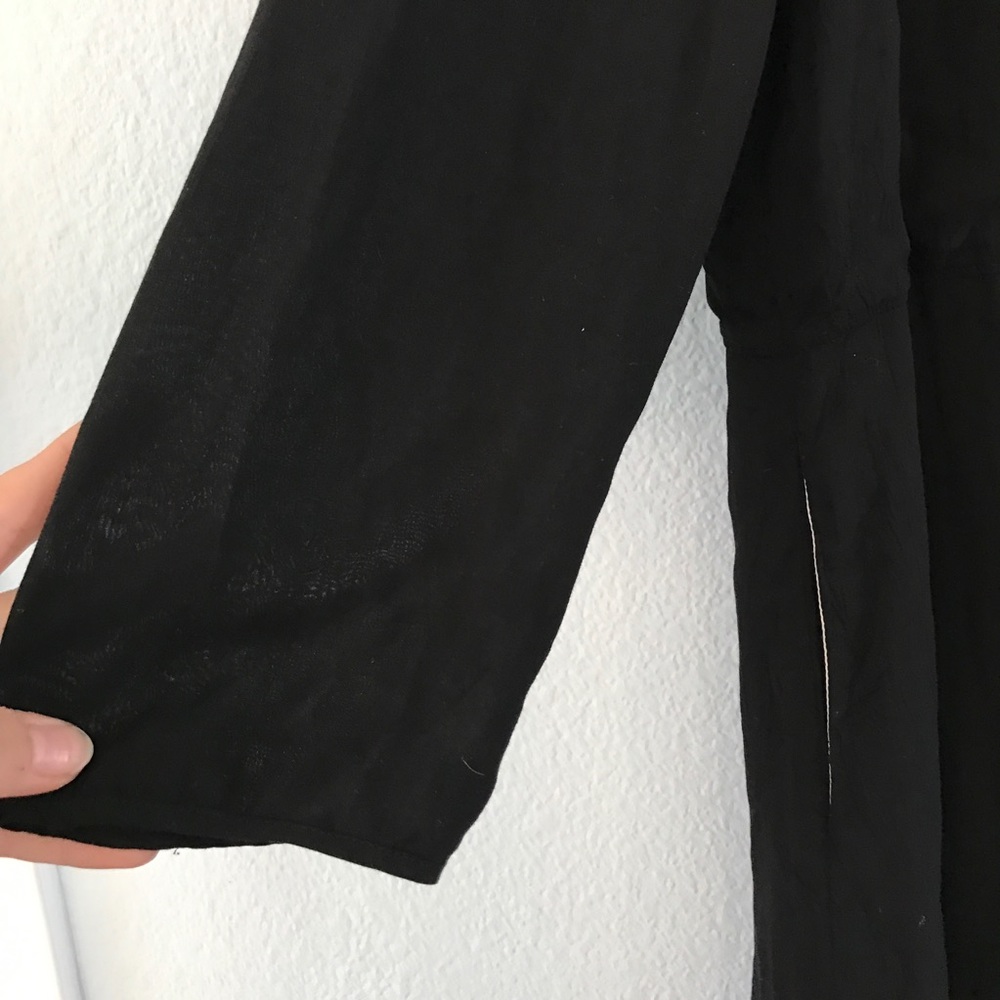Wilfred • Myosotis Black Babydoll Shift Dress - Picture 4 of 8