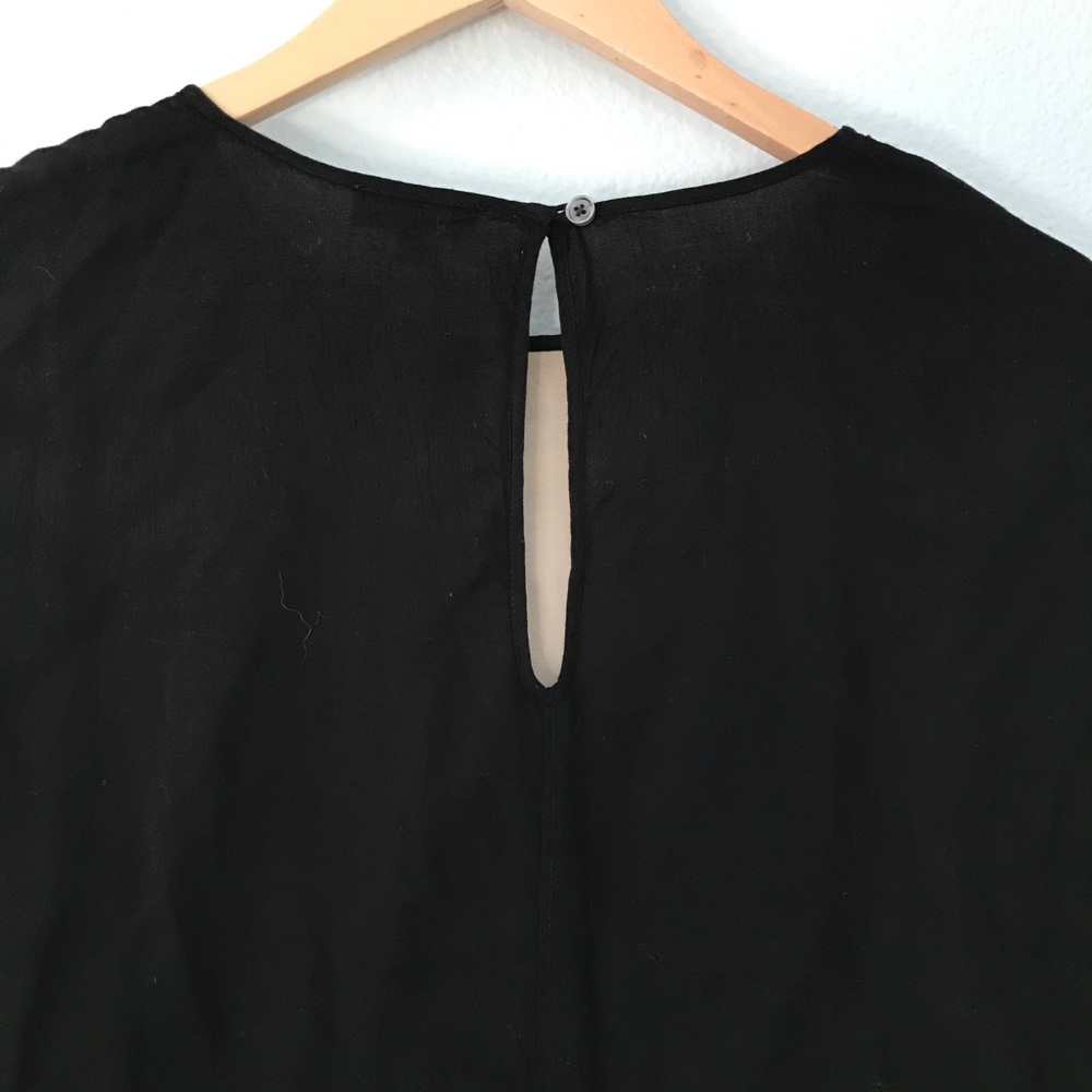 Wilfred • Myosotis Black Babydoll Shift Dress - Picture 8 of 8