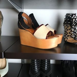 Celine Wedge Heels