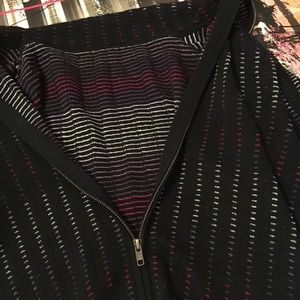 Long Heavy Zip Up Sweater