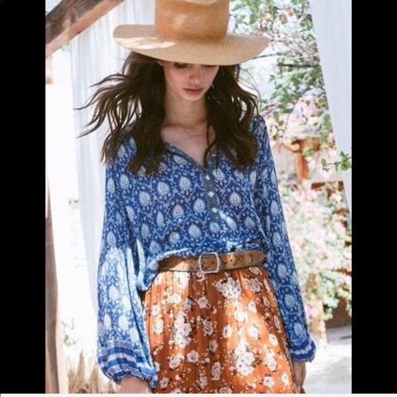 Spell Tops - Spell and the Gypsy oracle indigo blouse