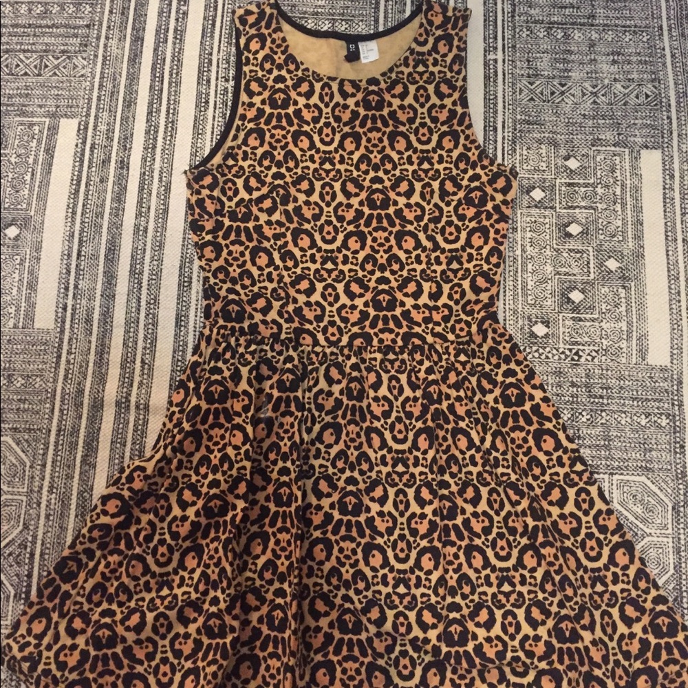 H&M Cheetah tennis dress