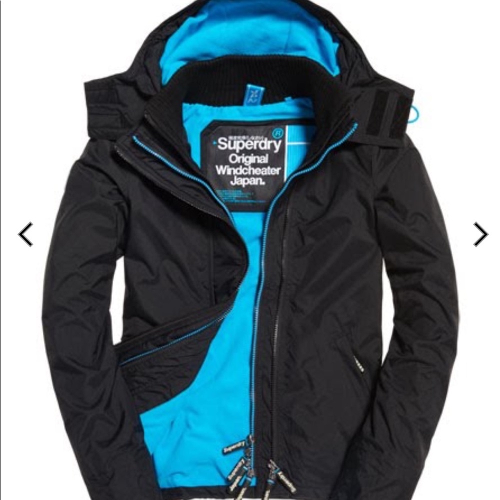 SuperDry Jacket (Windbreaker) - Hooded