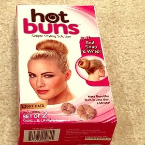 Hot buns hair style